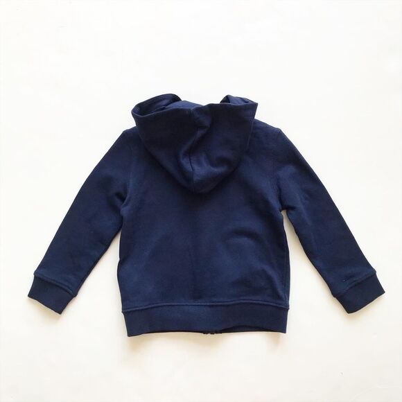 Guess navy blue zip up hoodie EUC 2T - Picture 4 of 4